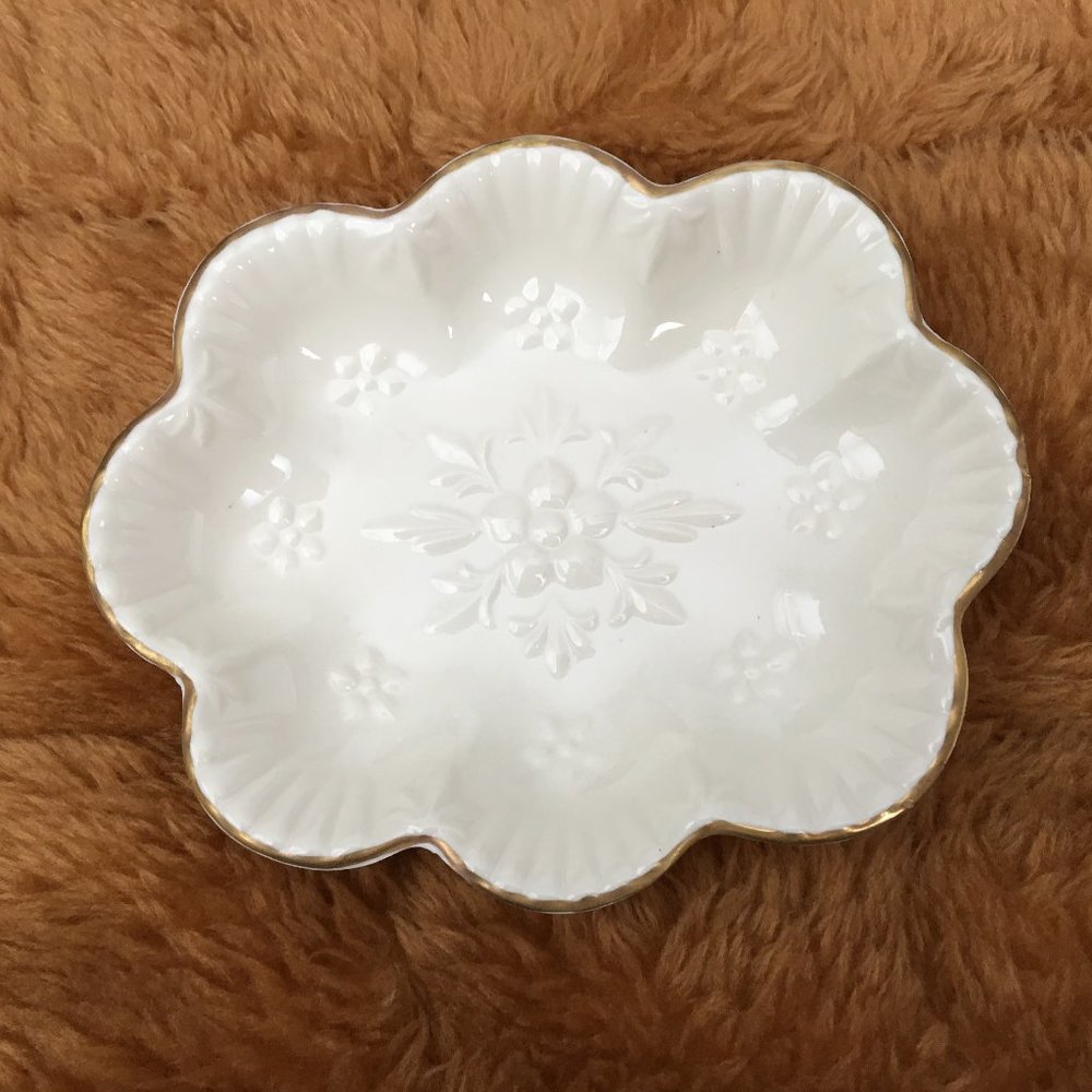 Vintage Aynsley Camellia Trinket Dish